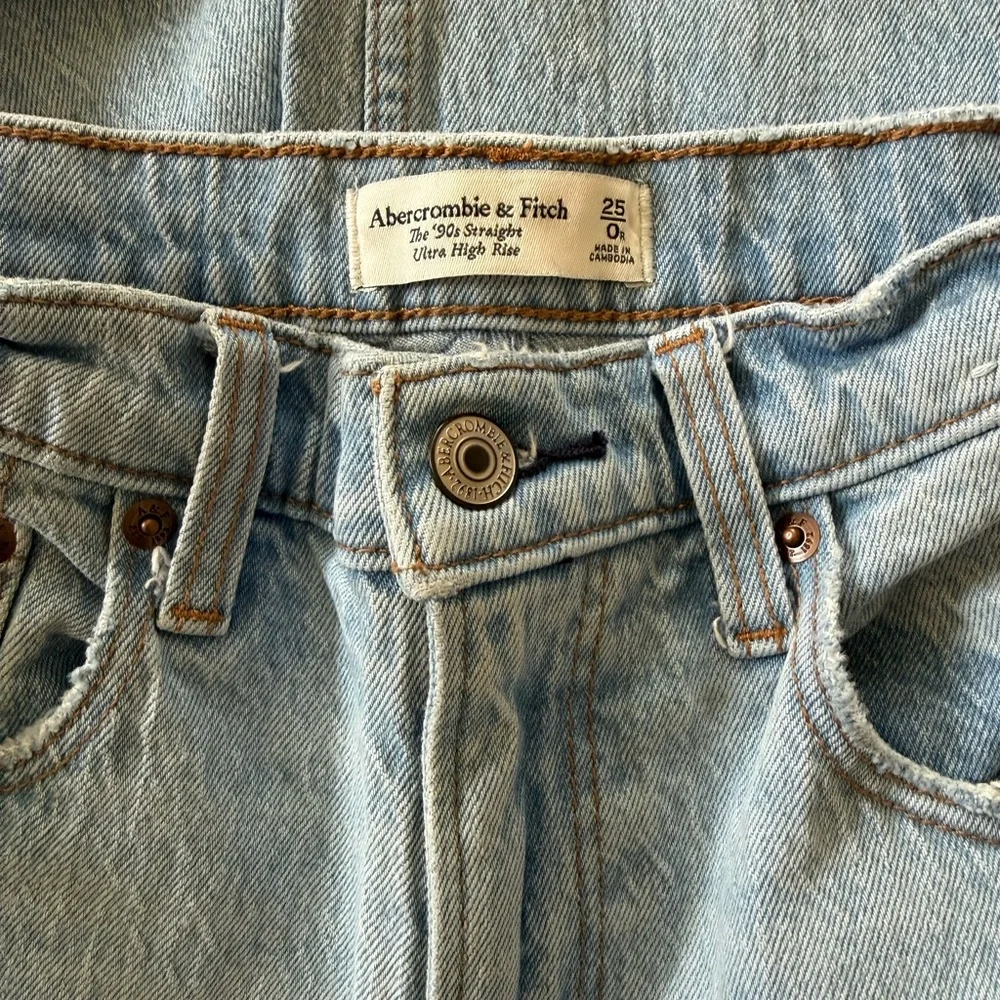 Abercrombie& Fitch Women’s Jeans
The 90’s Straight Ultra High Rise - Picture 4 of 4